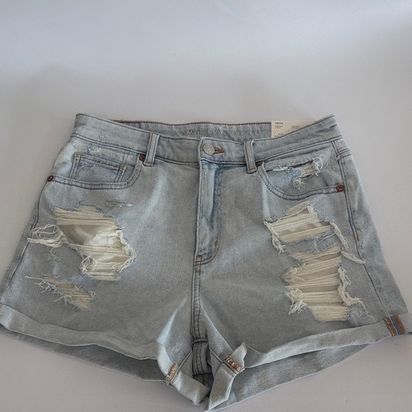 American Eagle Outfitters Pants - NWT American Eagle Outfitters Women's Light Denim Distressed Jean Shorts